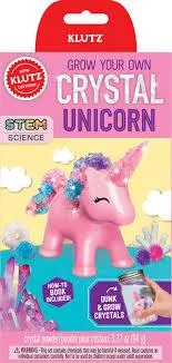 KLUTZ - Grow Your Own Crystal Unicorn - Book and Craft Kit