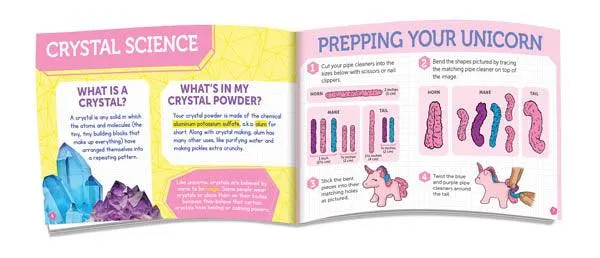 KLUTZ - Grow Your Own Crystal Unicorn - Book and Craft Kit