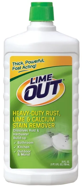 Lime OUT AO06N Stain Remover, 24 oz, Liquid, Lime, Blue :EA: QUANTITY: 1