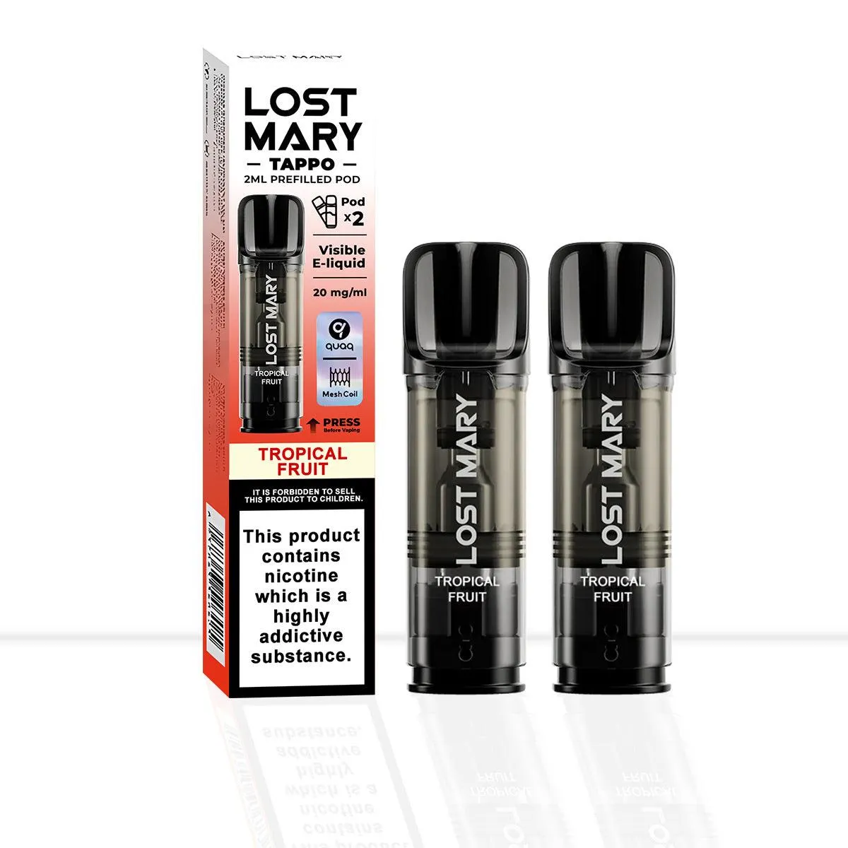 Lost Mary Tappo Tropical Fruit Vape Pods