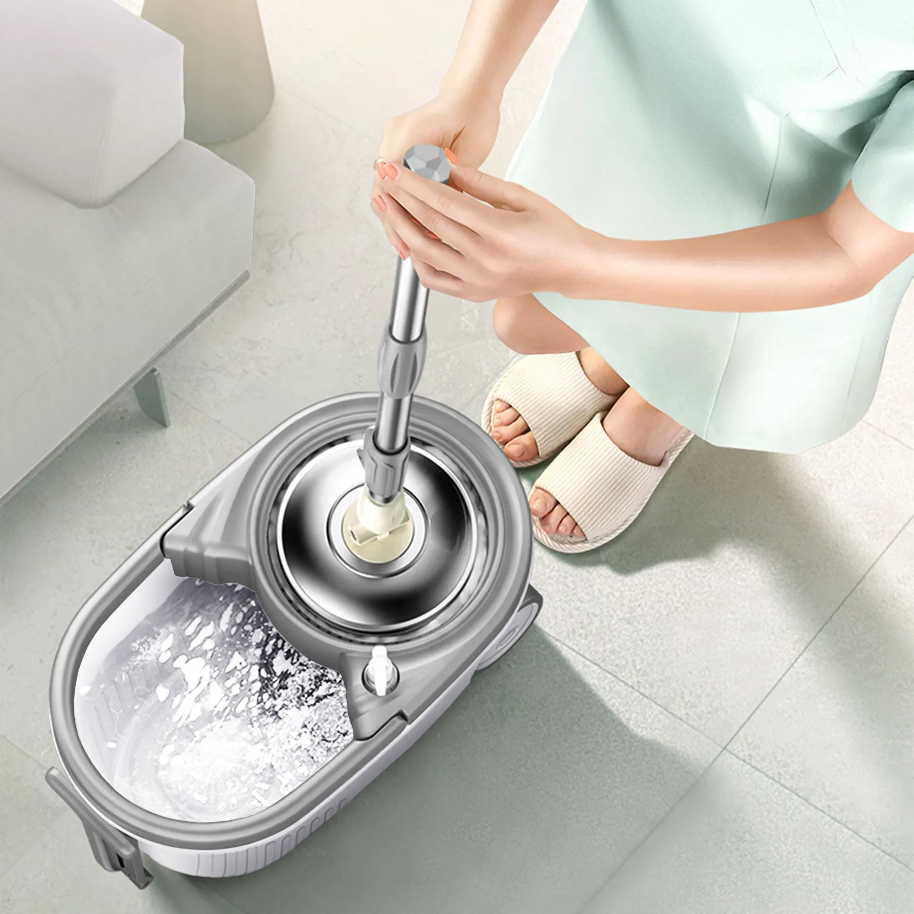 Magic Rotary Spin Mop