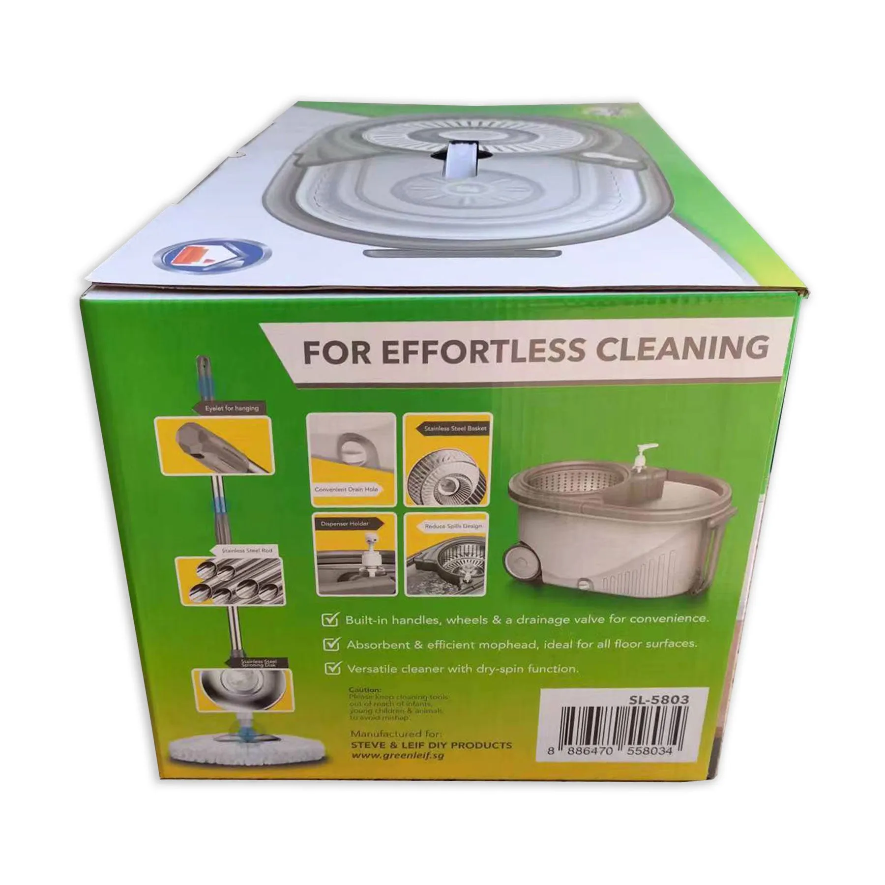 Magic Rotary Spin Mop