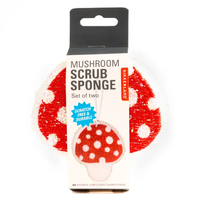 Mushroom Scrub Sponge
