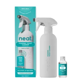 Neat Foaming Toilet Cleaner Starter Pack - Recycled Plastic Bottle