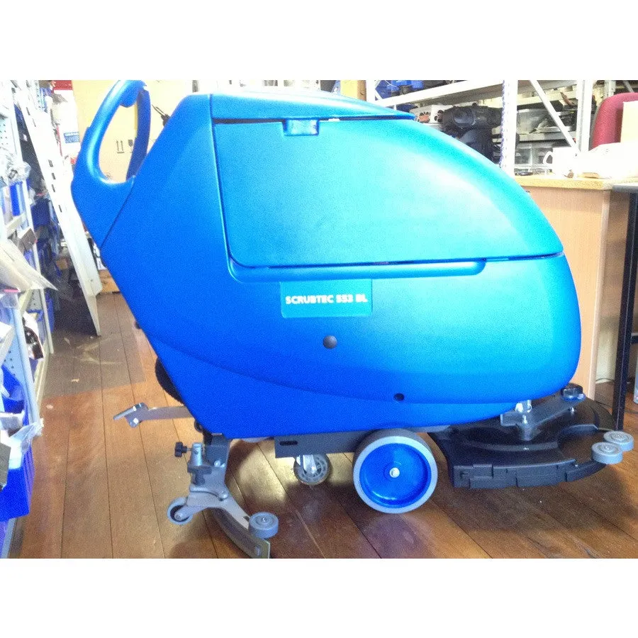 Nilfisk-ALTO 553E Electric Powered Auto Floor Scrubber-Drier Information Page Only