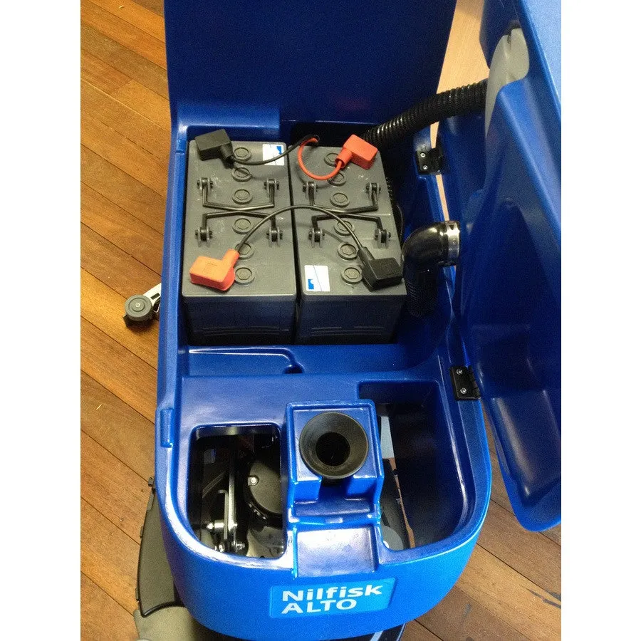 Nilfisk-ALTO 553E Electric Powered Auto Floor Scrubber-Drier Information Page Only