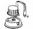 Nilfisk and Tellus GS and GM Motor Commercial/Industrial Replacement Silencer