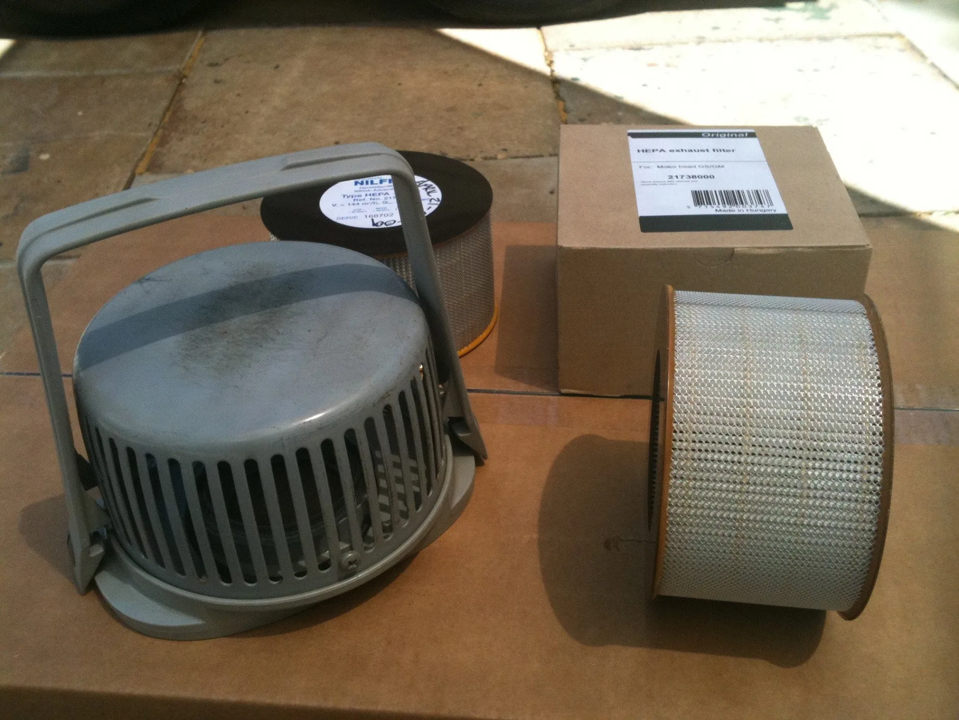 Nilfisk and Tellus GS and GM Motor Commercial/Industrial Replacement Silencer