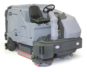Nilfisk SC8000 Diesel Rider Scrubber-Drier With Cylindrical Brush Scrubbing Deck