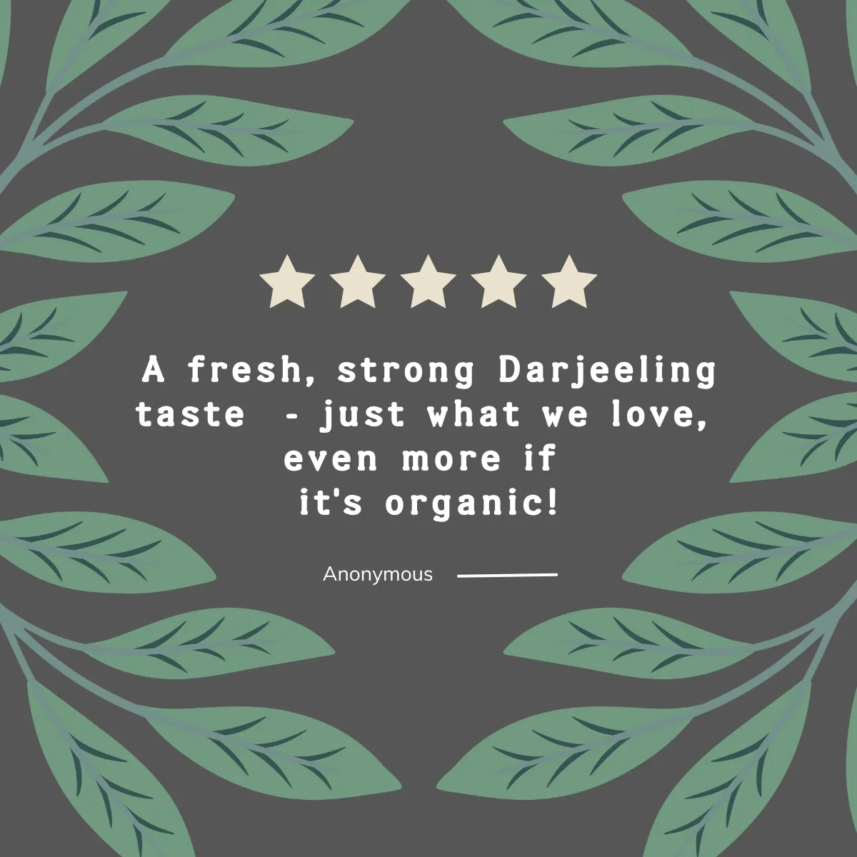 Organic & Biodynamic Darjeeling Tea Bags