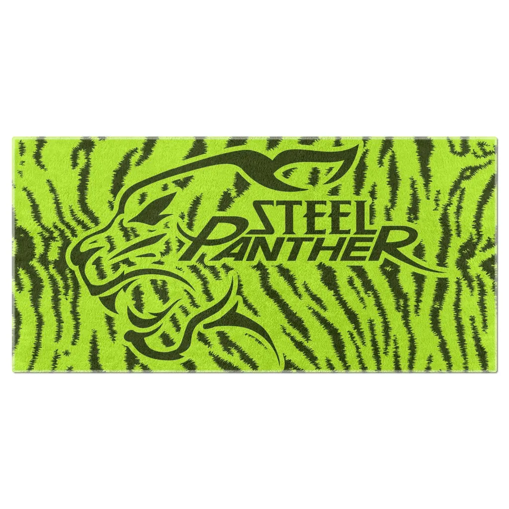 Panther Head Beach Towels