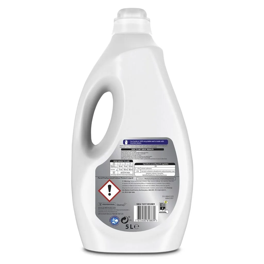 Persil Colour Protect Professional Laundry Detergent Concentrate 5L