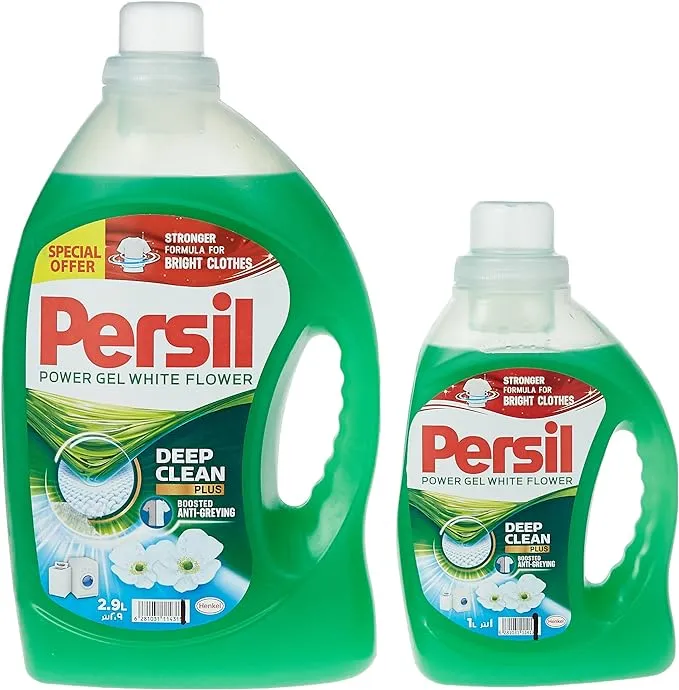 Persil Power Gel White Flower Laundry Detergent 2.9L 1L