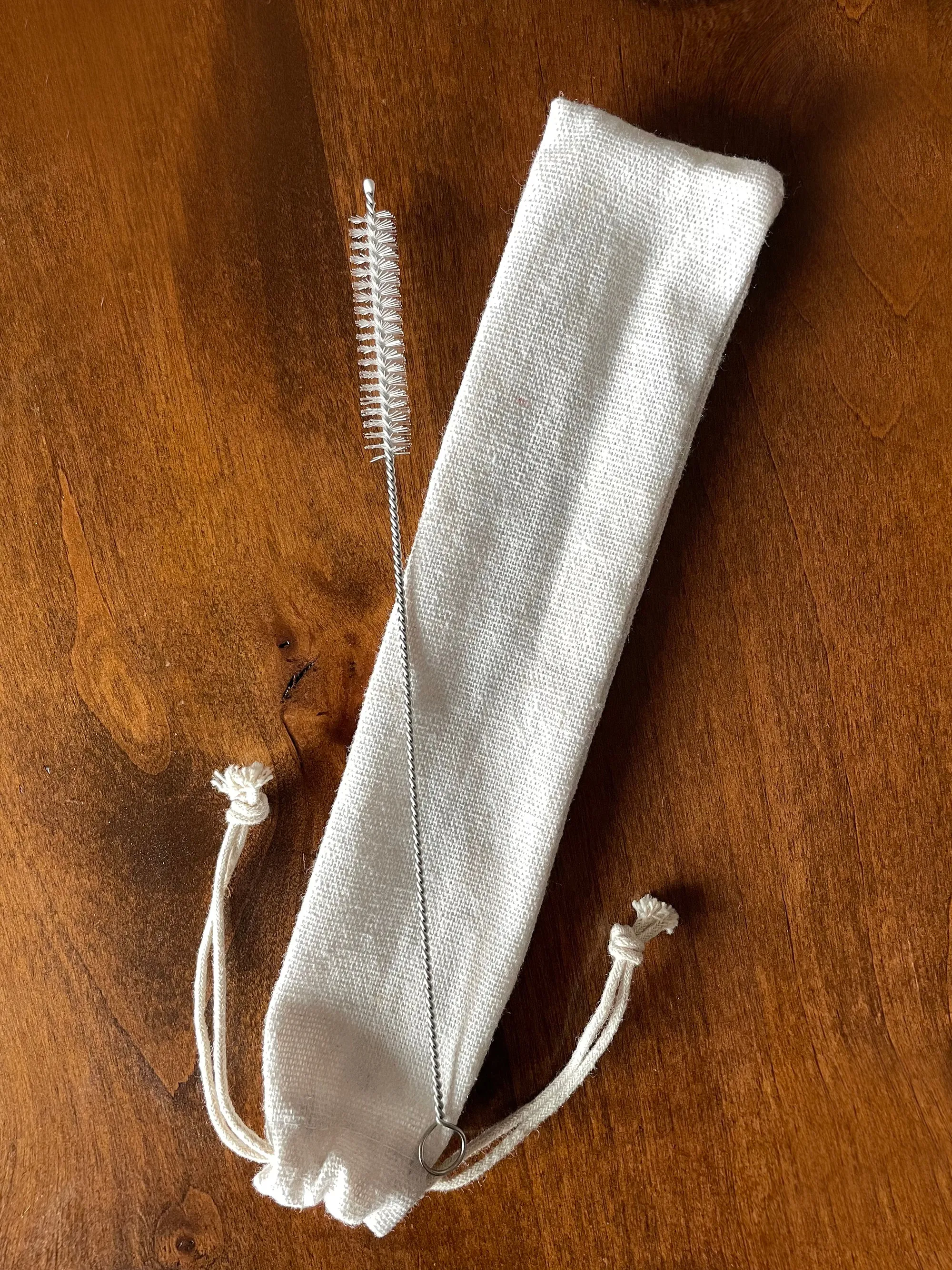 PUMPKIN GLASS STRAW