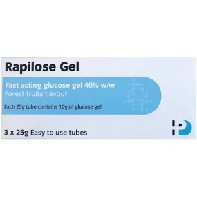 Rapilose Fast-acting Glucose Gel 3x25g