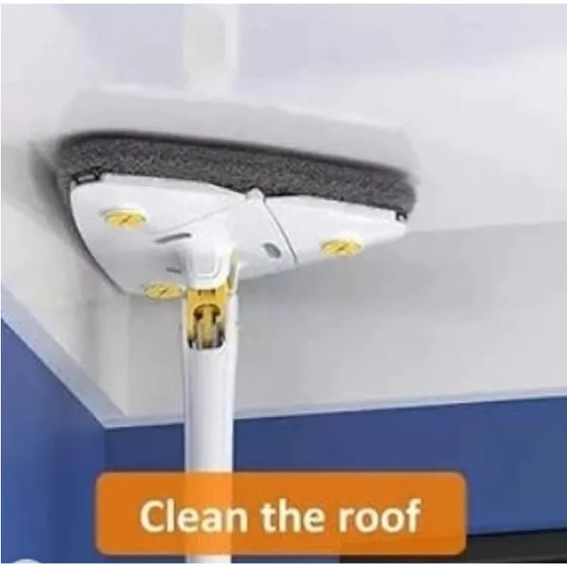 Rotating Triangular Cleaning Mop F70-93-6 White