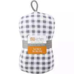 Sponge Gingham Gray
