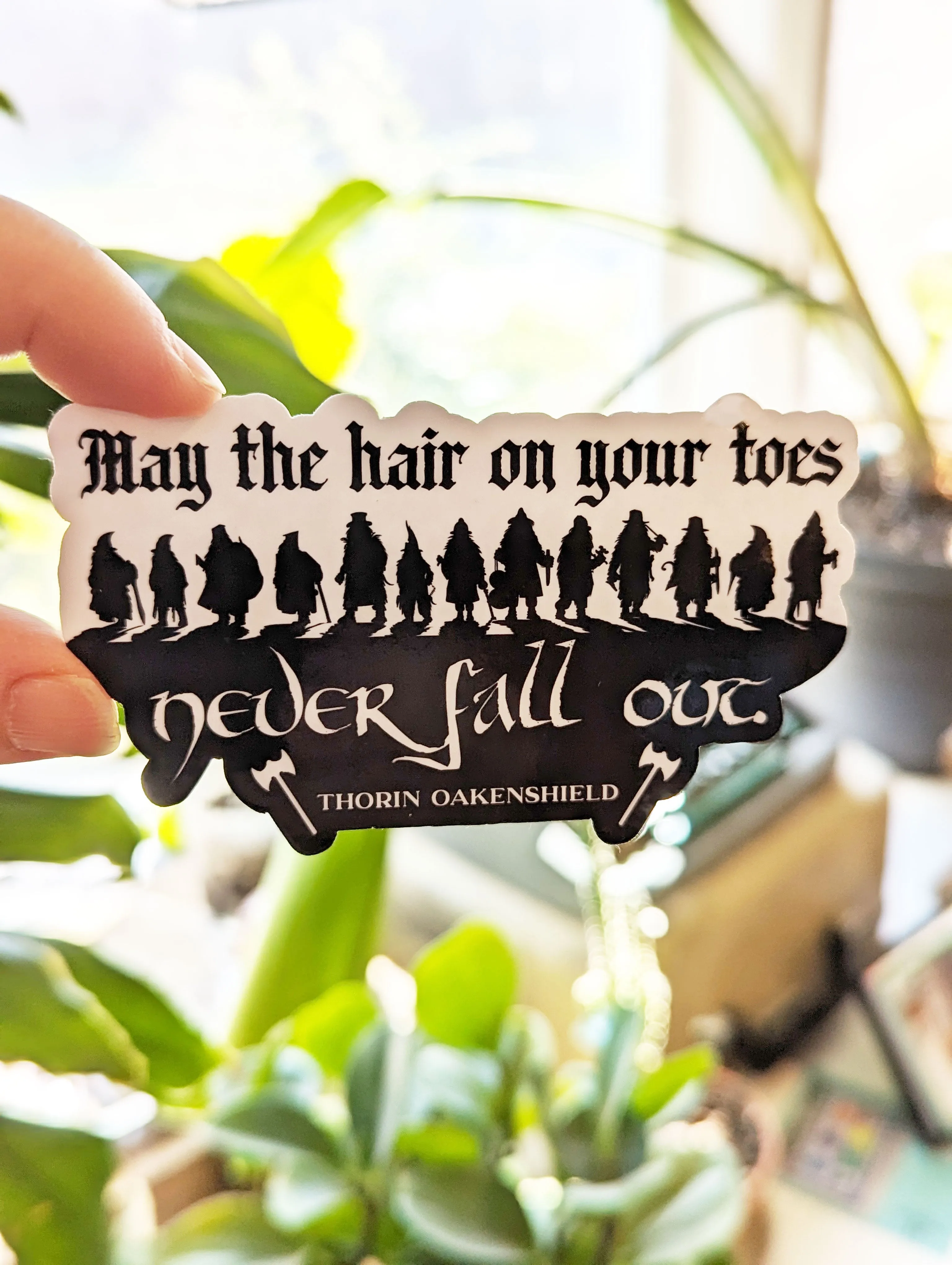 Thorin Oakenshield Quote (The Hobbit) Sticker
