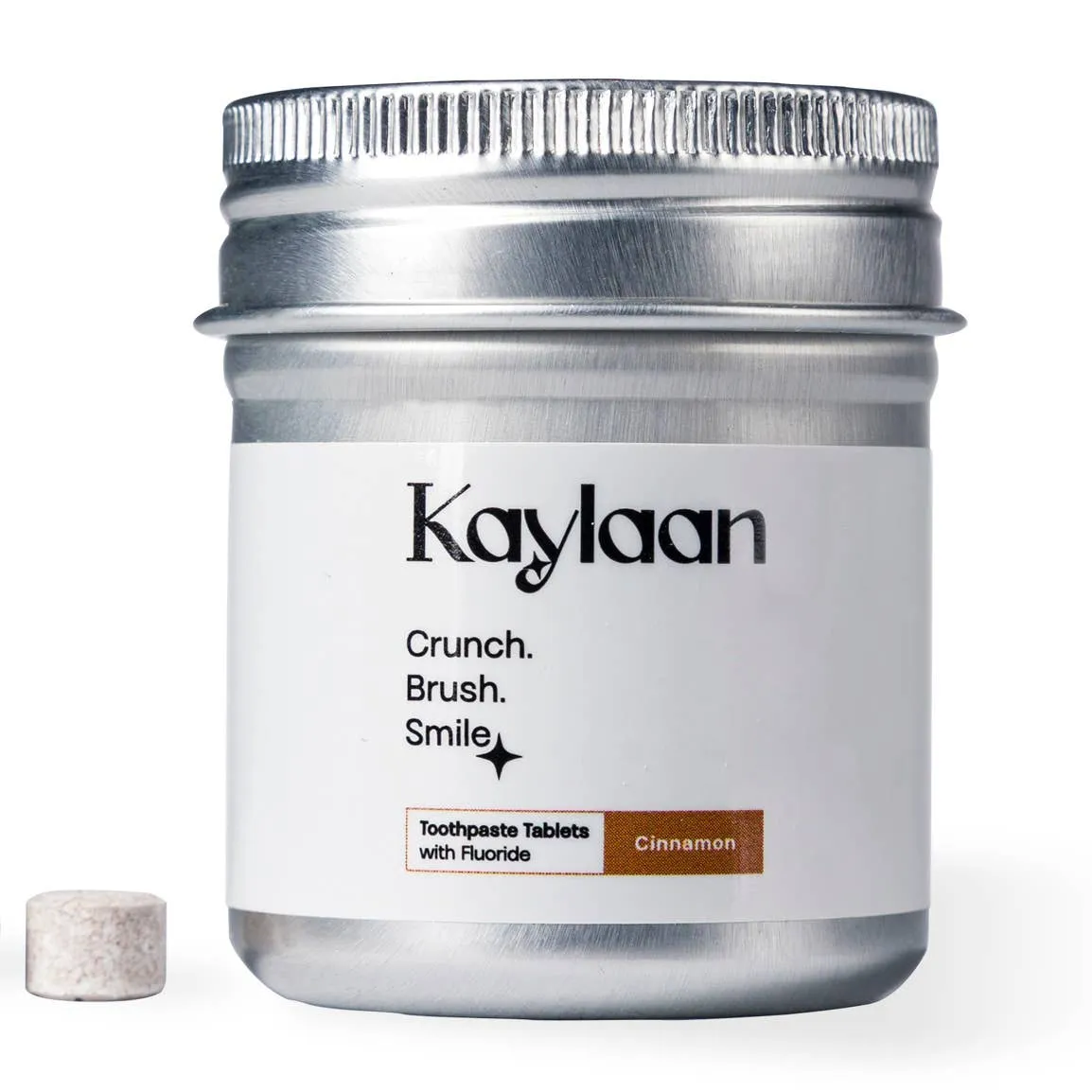 Toothpaste Tablets- Fluoride-Free Cinnamon Tin