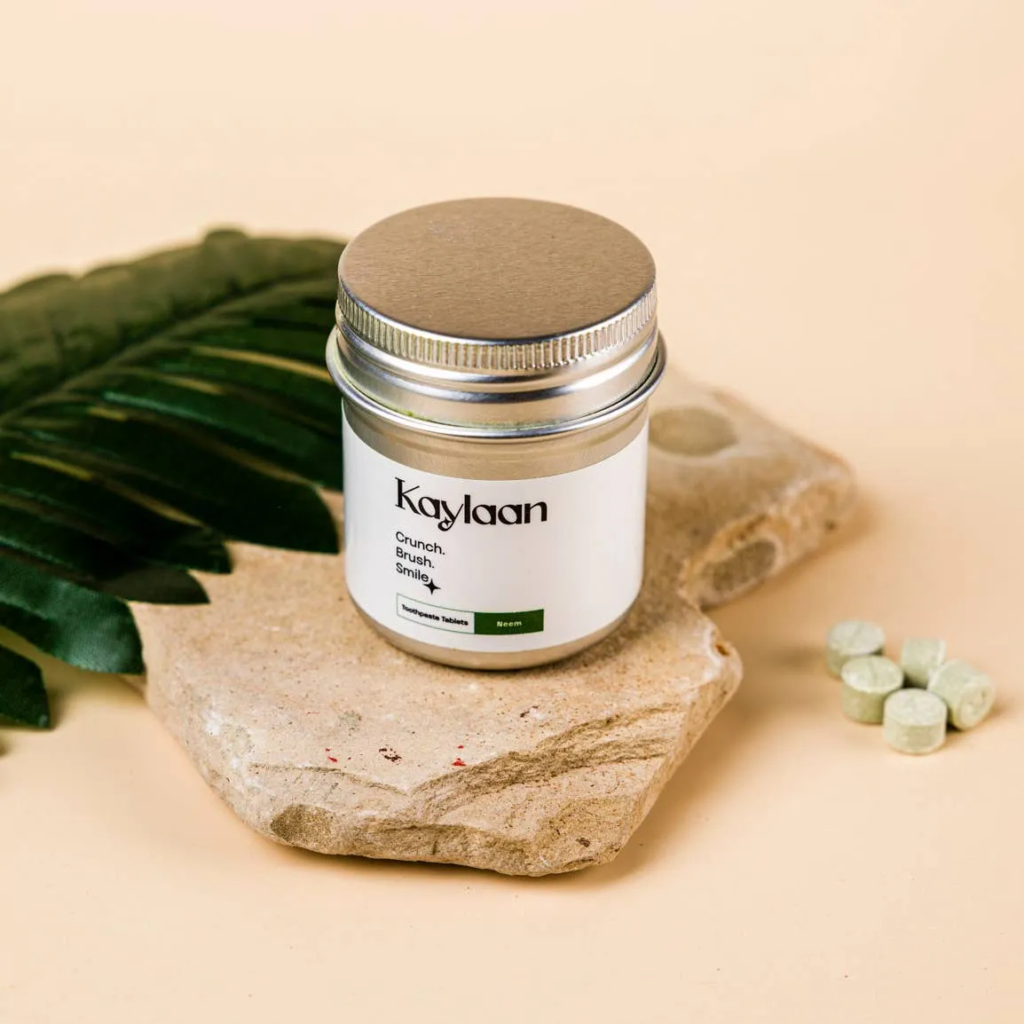 Toothpaste Tablets- Fluoride-Free Neem Tin