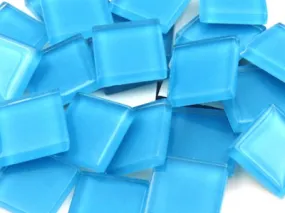 Turquoise Crystal Glass Tiles 2cm