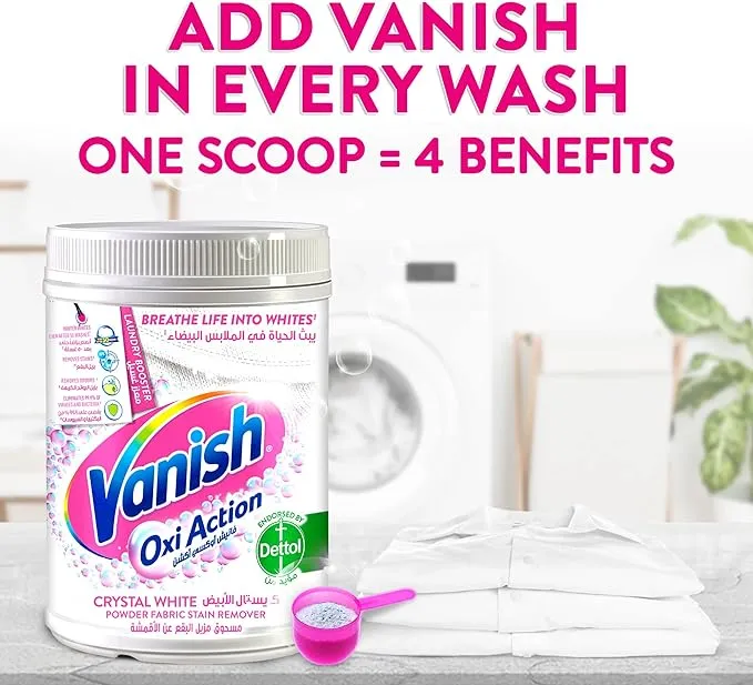 Vanish Crystal White Powder 900G