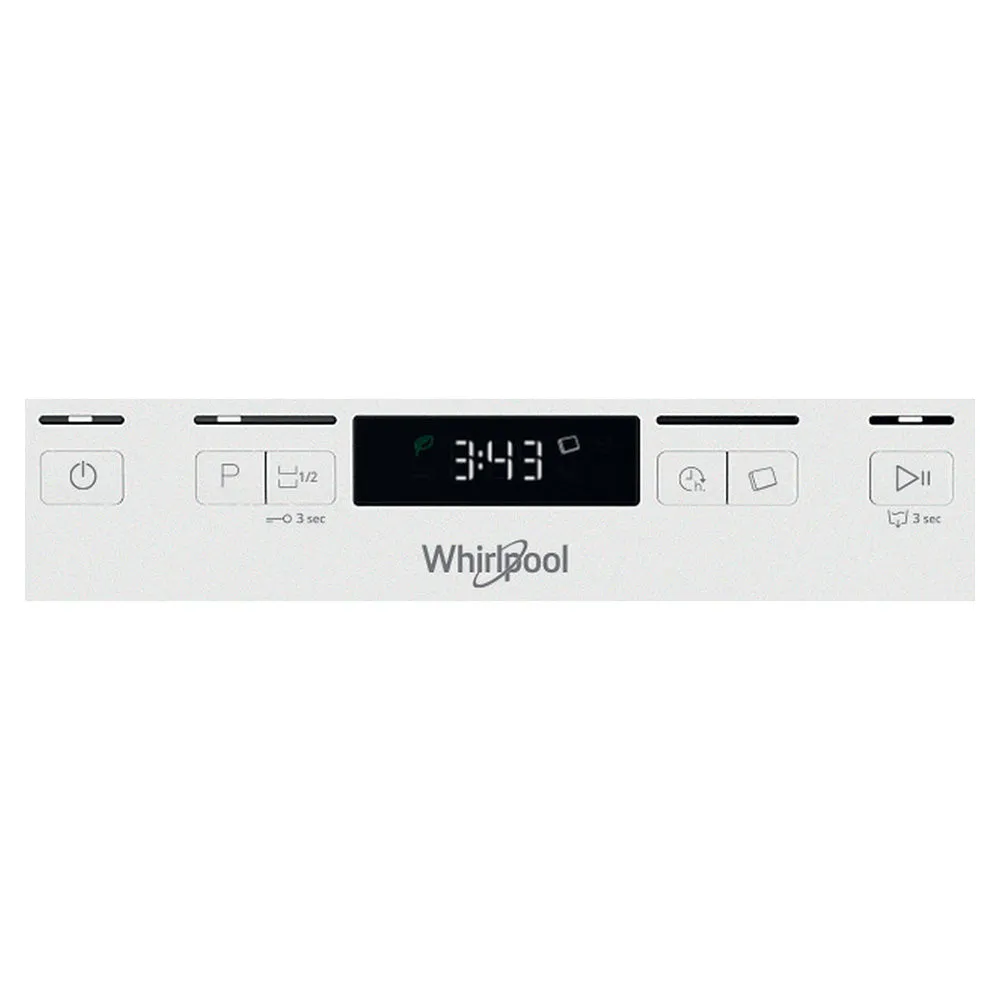Whirlpool 60CM 14 Place Freestanding Standard Dishwasher - White | W2FHD626UK