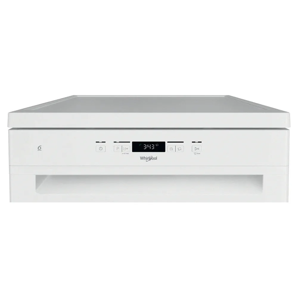 Whirlpool 60CM 14 Place Freestanding Standard Dishwasher - White | W2FHD626UK