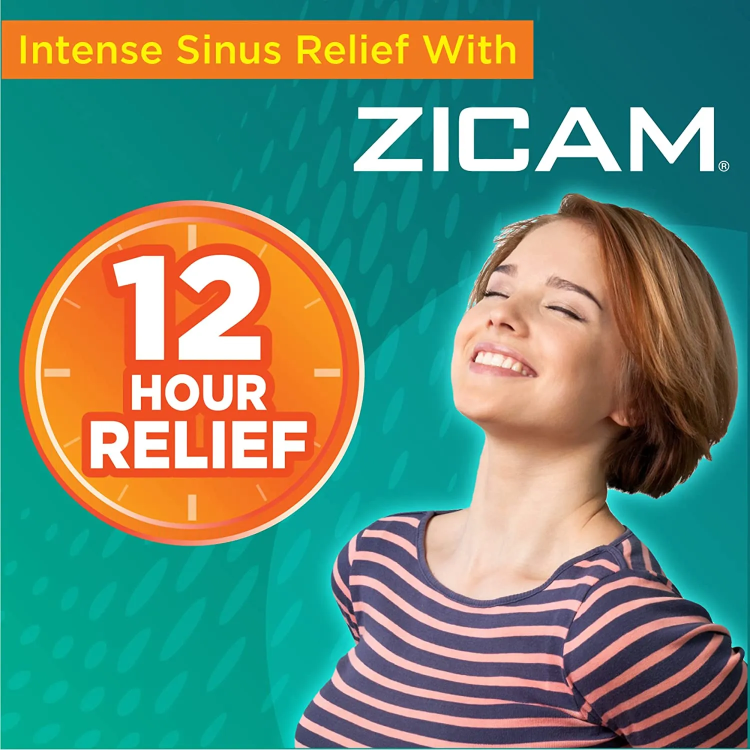 Zicam Intense Sinus Relief Nasal Gel Spray No-Drip with Cooling Menthol & Eucalyptus 15 mL