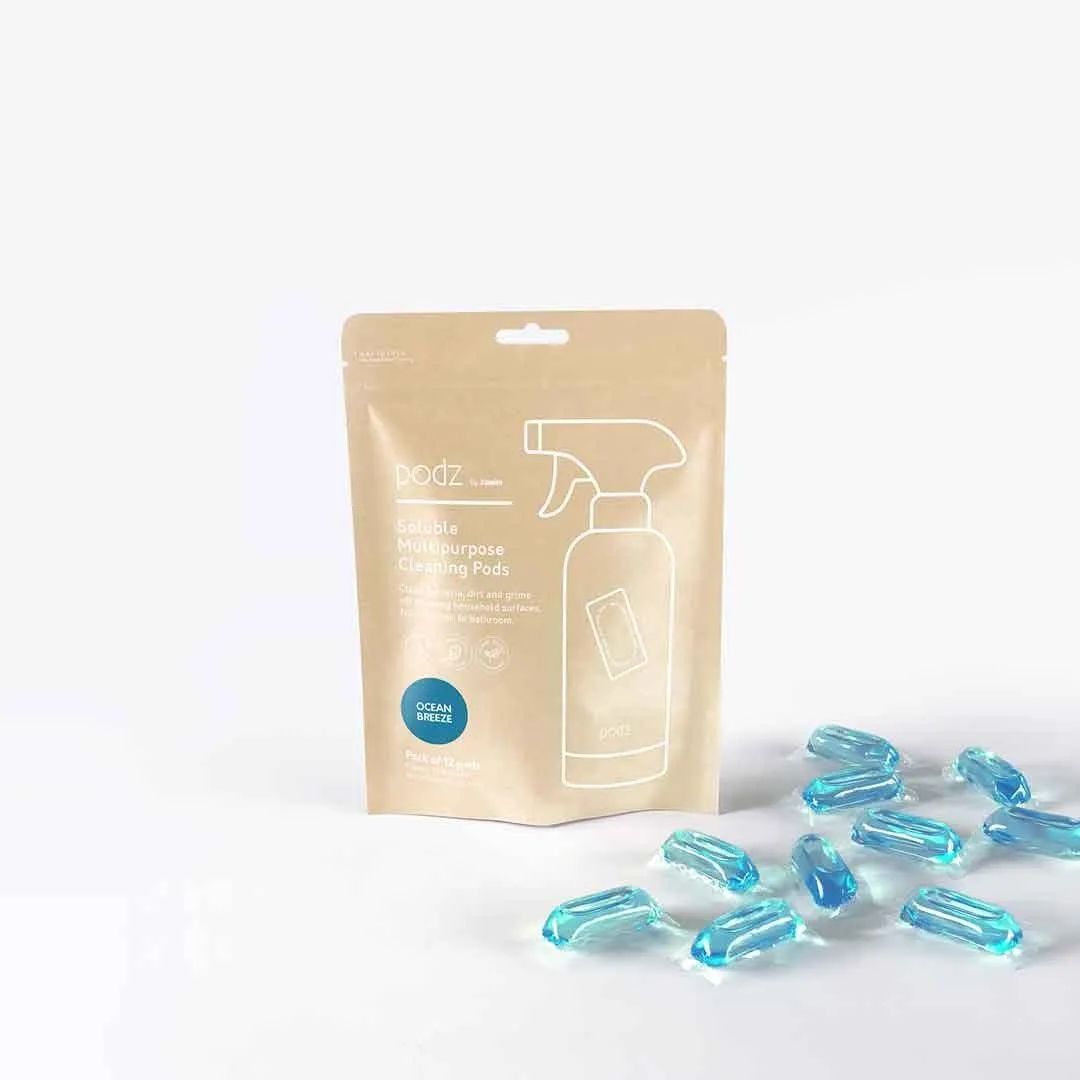 Zippies Podz Antibacterial Cleaning Pods (pack of 12)